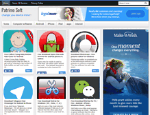 Tablet Screenshot of patrimosoft.net